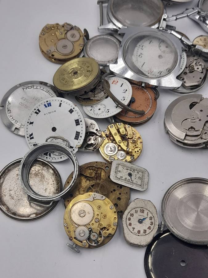 Watch parts for steampunk/repairs