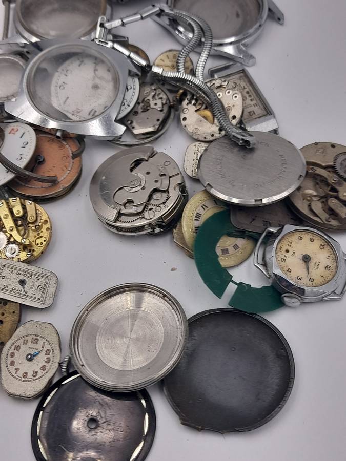 Watch parts for steampunk/repairs