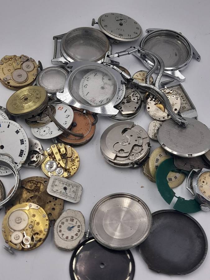 Watch parts for steampunk/repairs