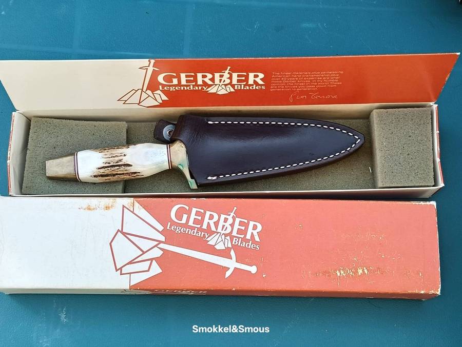 Gerber Mark 1 Stag Presentation