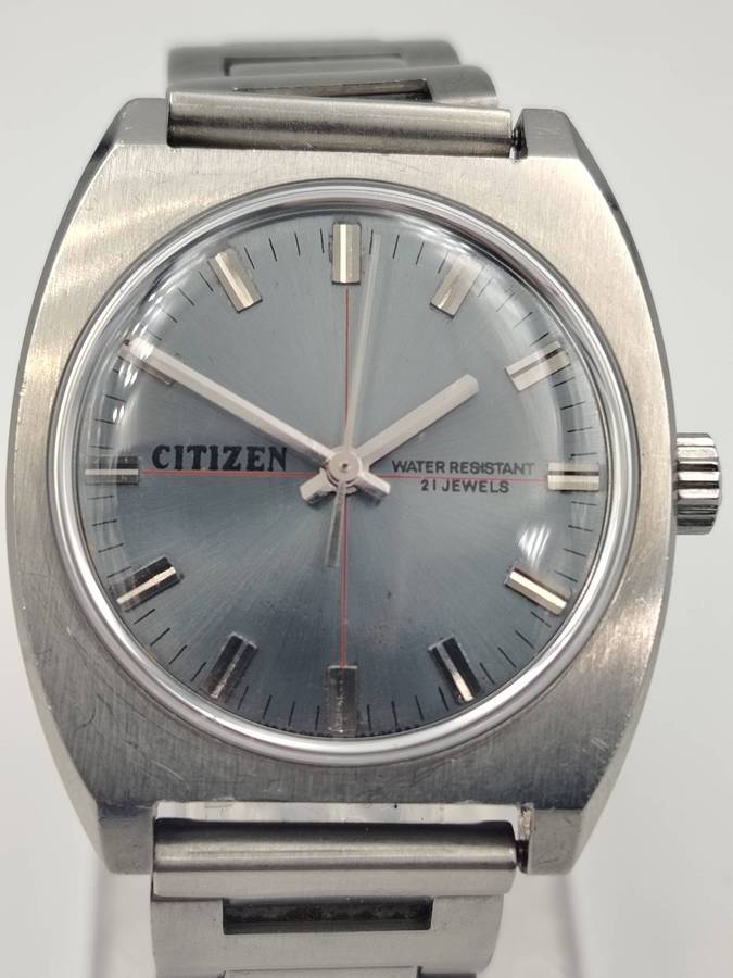 Citizen manual wind 33mm ex crown REF 63-4093