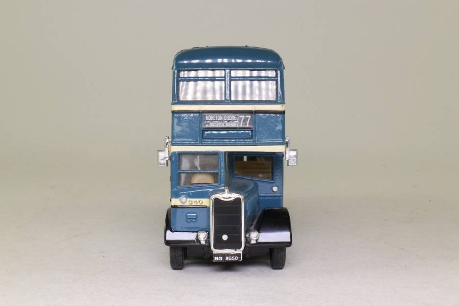 Guy Arab Bus, Birkenhead Corporation, Rt 77 Moreton Shore via Singleton Avenue