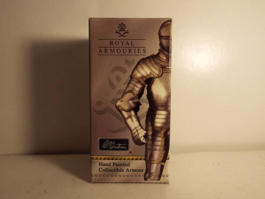 James II Metal Toy Soldier Figure / Statue Collectible with its original box