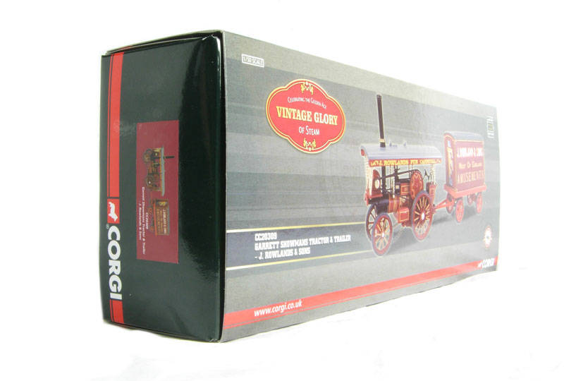 Garrett Showmans Tractor & Trailer - J. Rowlands & Sons.