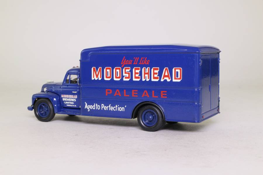 Mack B Series Truck, Box Van, Moosehead Beer