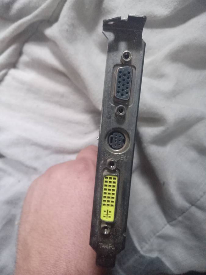 Nvidia geforce 6200 256mb ddr2 tv dvi