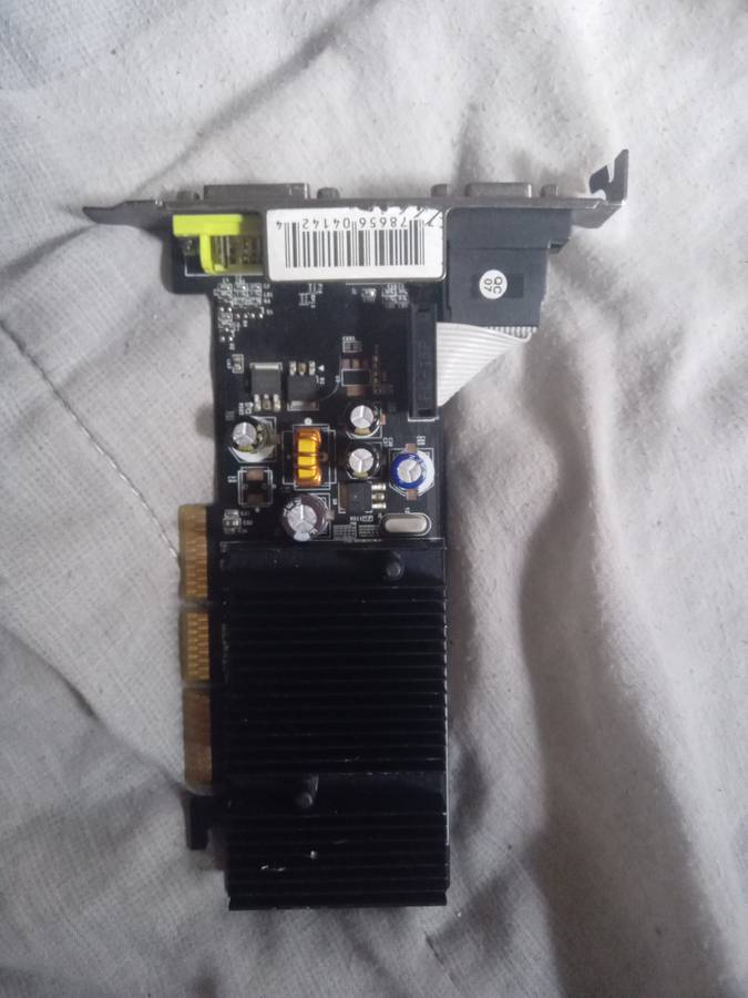Nvidia geforce 6200 256mb ddr2 tv dvi