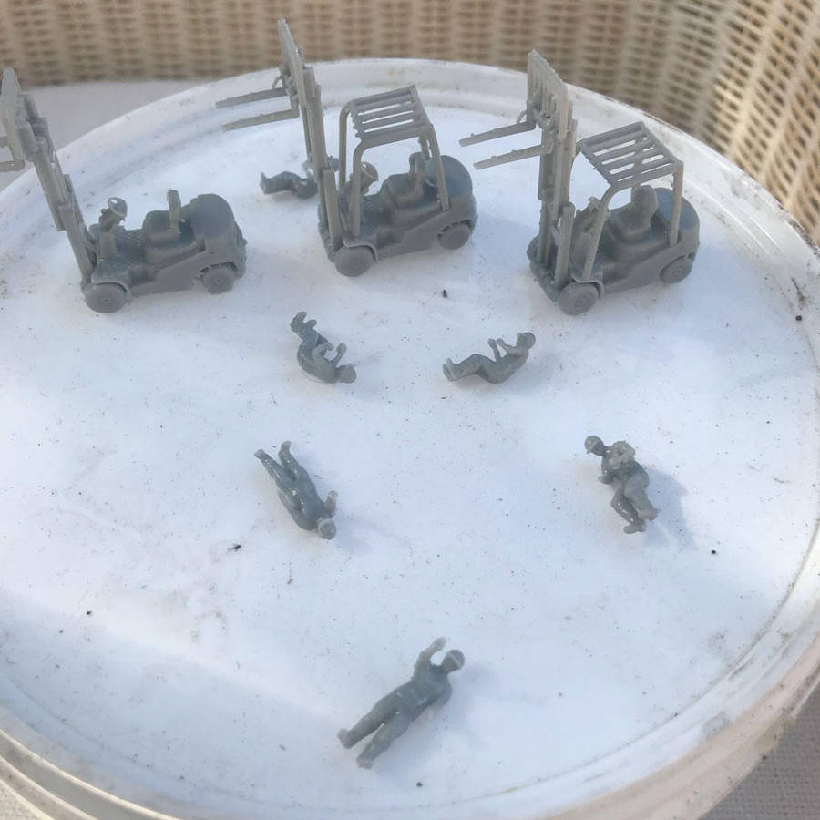 Custom order Forklifts - HO Scale
