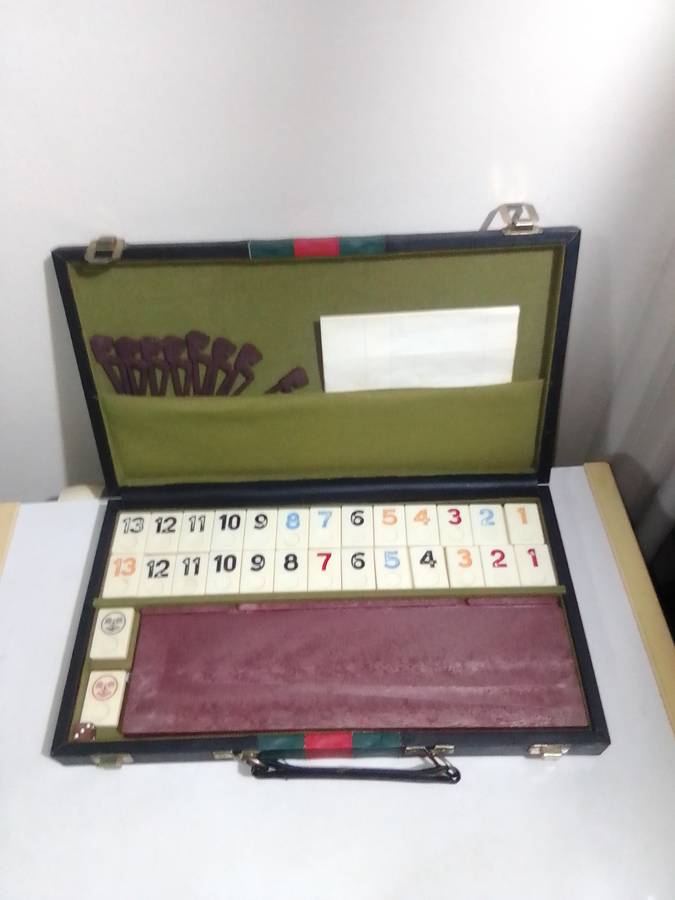 The Hottest Game in Town " Rummy Game " in a case with leaflet.