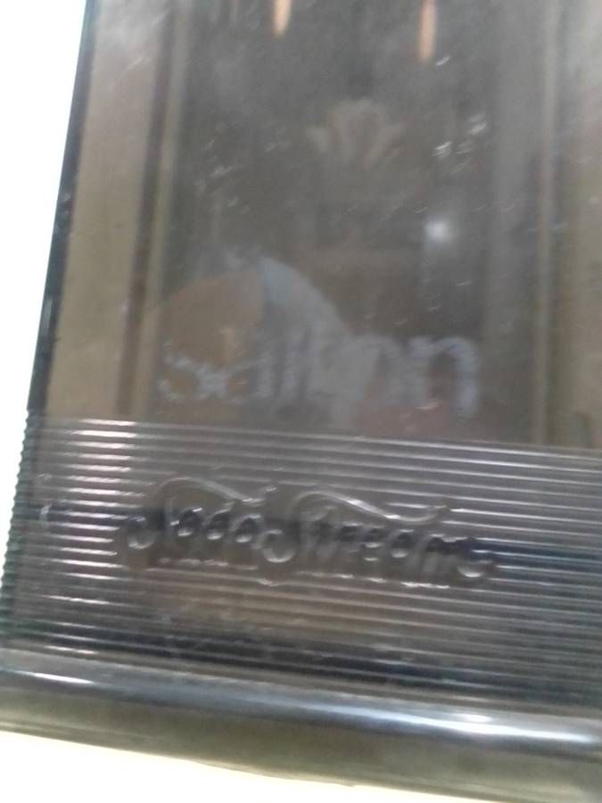 A Salton soda stream+ a gas bottle installed and 5 bottles no caps or cracks.