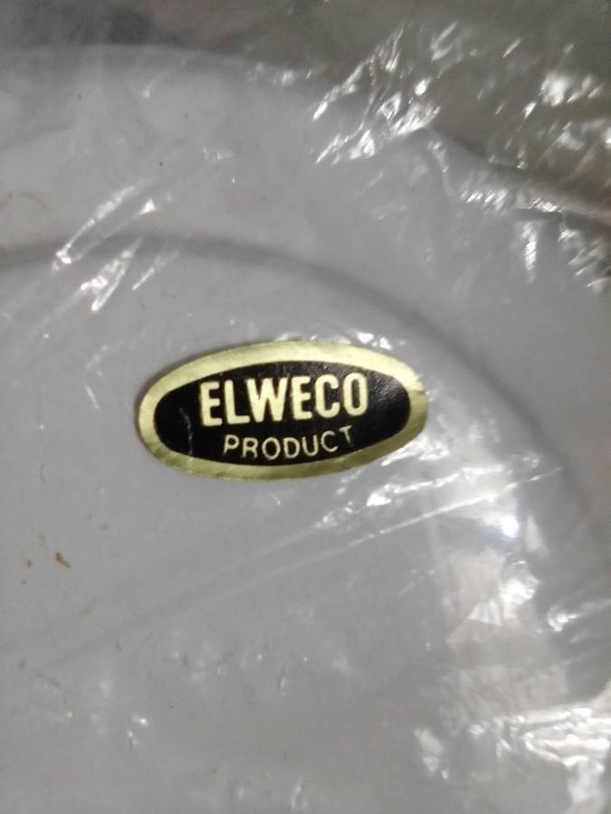 Wow a Elweco boxed complete White enamel Fondue set in almost new condition.