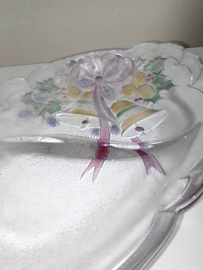 A Divided Relish Dish, Mikasa, Studio Nova, Festive Flower + Bowl with Handle. On eBay @ R1250-