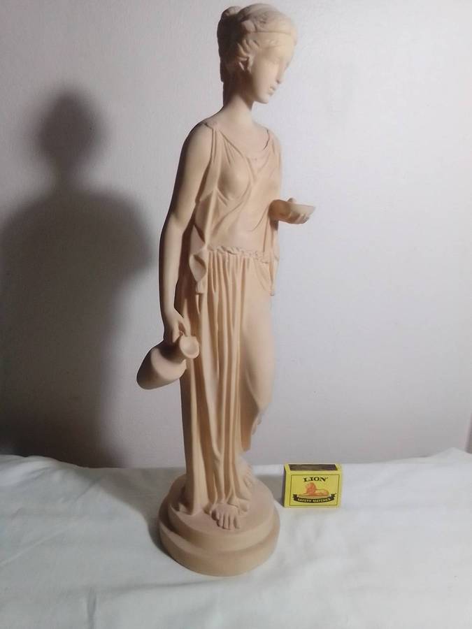 Vintage ARTA FINA 1960s. Hera rules over Mount Olympus Greek Roman Goddess of Marriage & Family