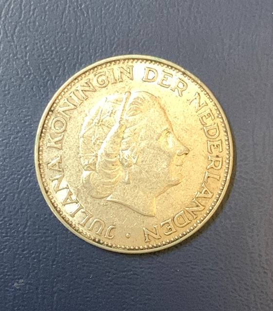 Netherlands  1960 2 1/2 Gulden