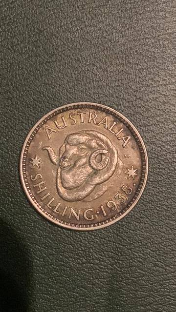 !!! Australia 1938  - 1  Shilling  !!!
