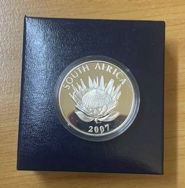 !!! Madiba 2007 Protea Silver Proof !!!