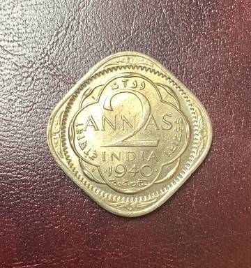 India 2 Annas - 1940