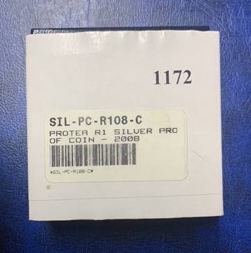 !!! Gandhi 2008 Protea Silver Proof !!!