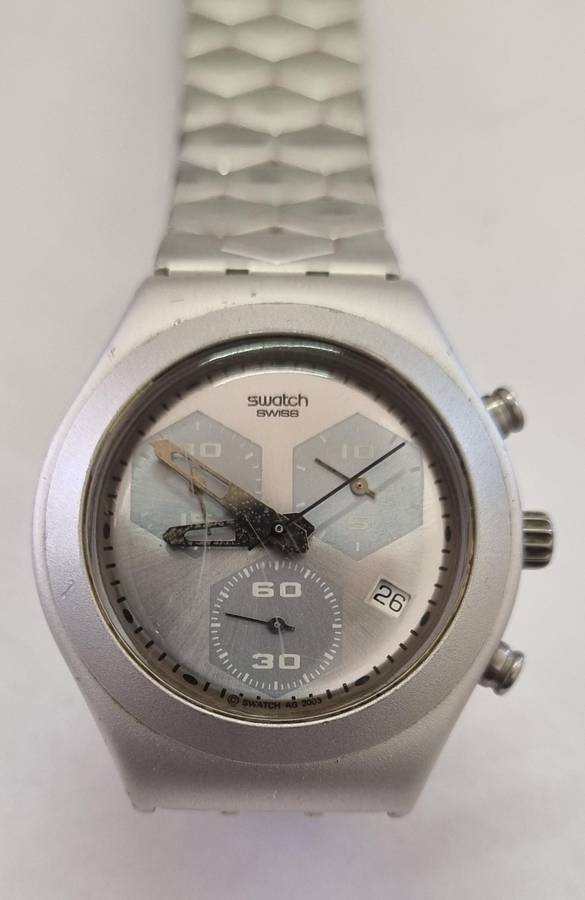 Swatch Irony Aluminium Patented Chronograph