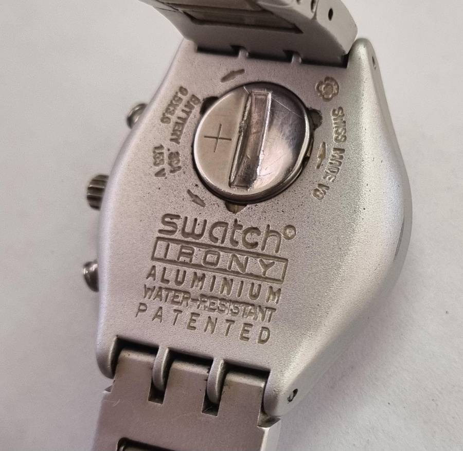 Swatch Irony Aluminium Patented Chronograph
