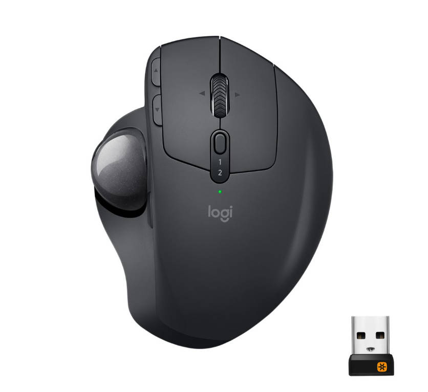 Logitech MX Ergo Advanced Wireless Trackball Mouse Grey