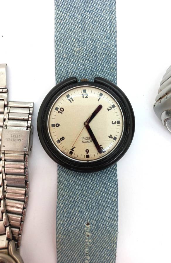 Watches Lot for spare parts  including a Rolex Watch(?)