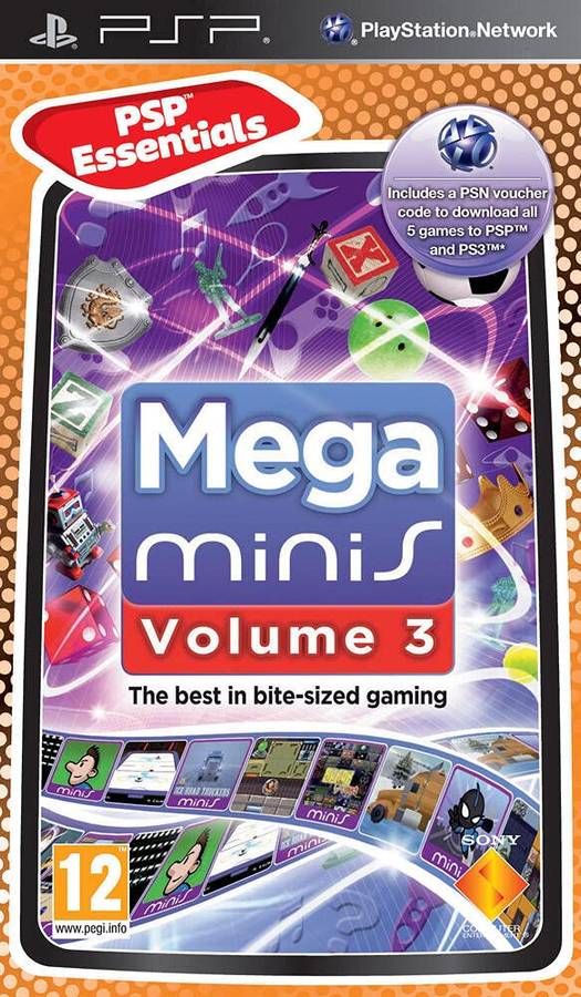 PSP Mega Minis Volume 3 Essentials / Brand New (Sealed)