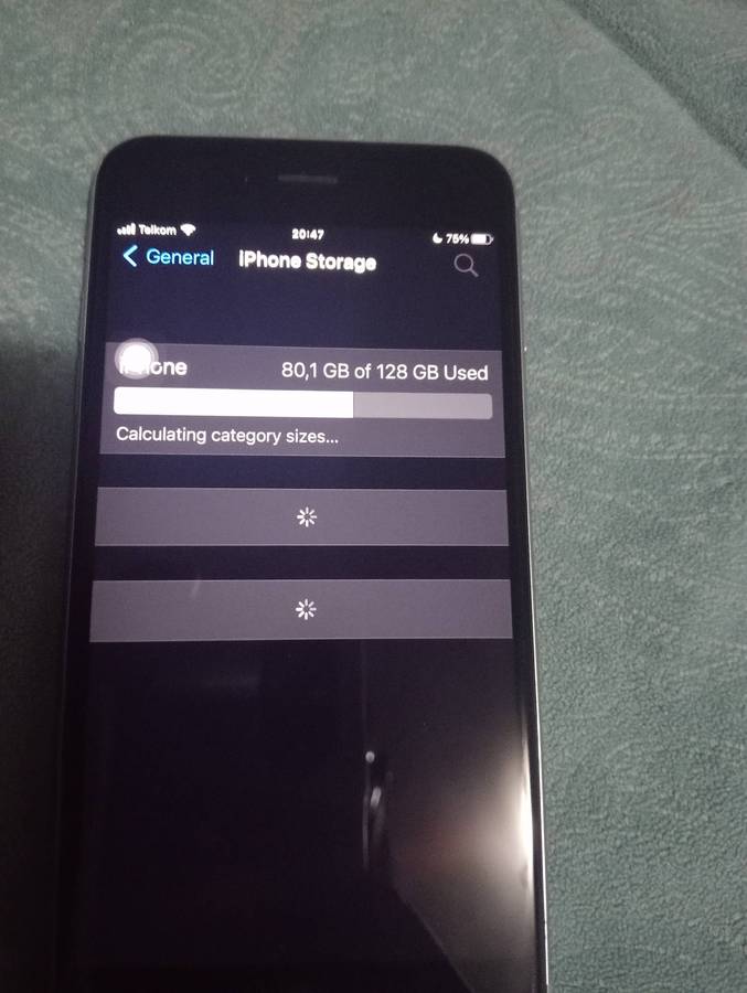 iPhone 6s plus 128gig late entry