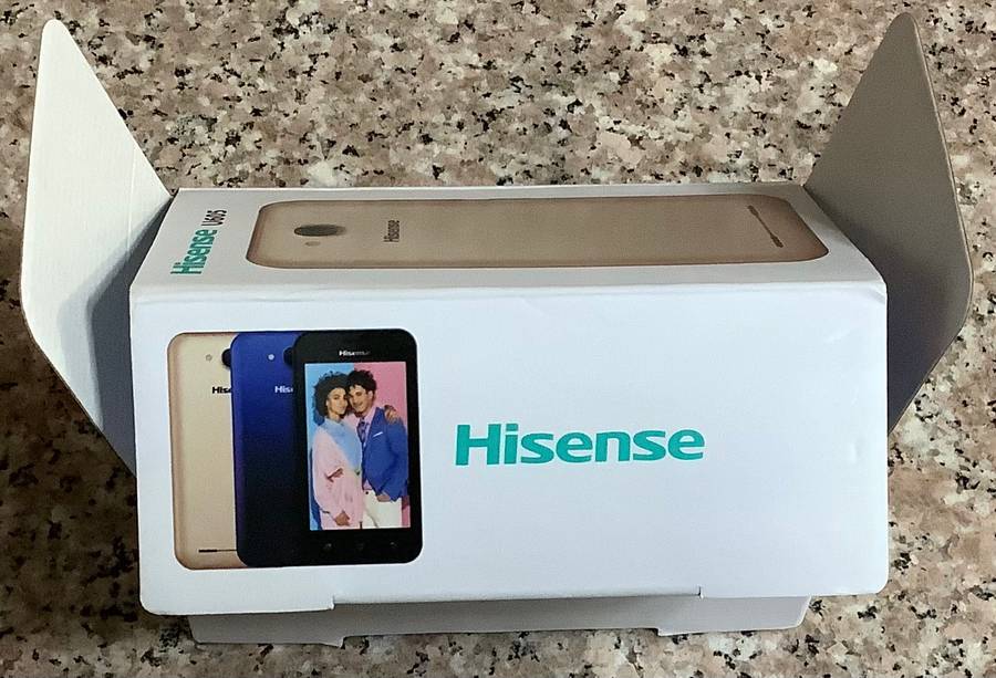 HISENSE U605 8GB VODACOM LOCKED GOLD.
