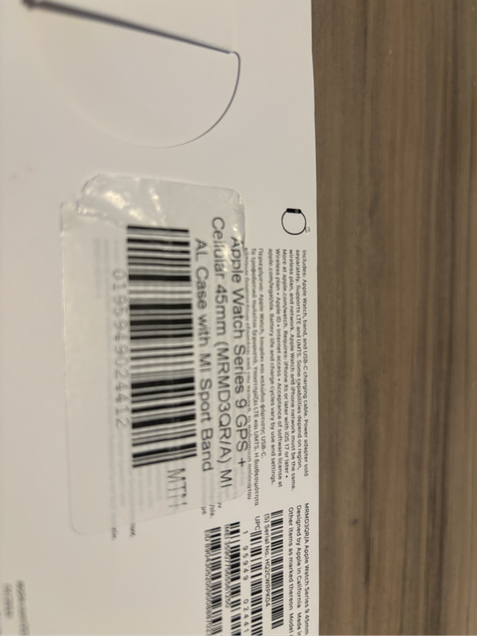 Apple watch Series 9 45mm (GPS + Cellular)