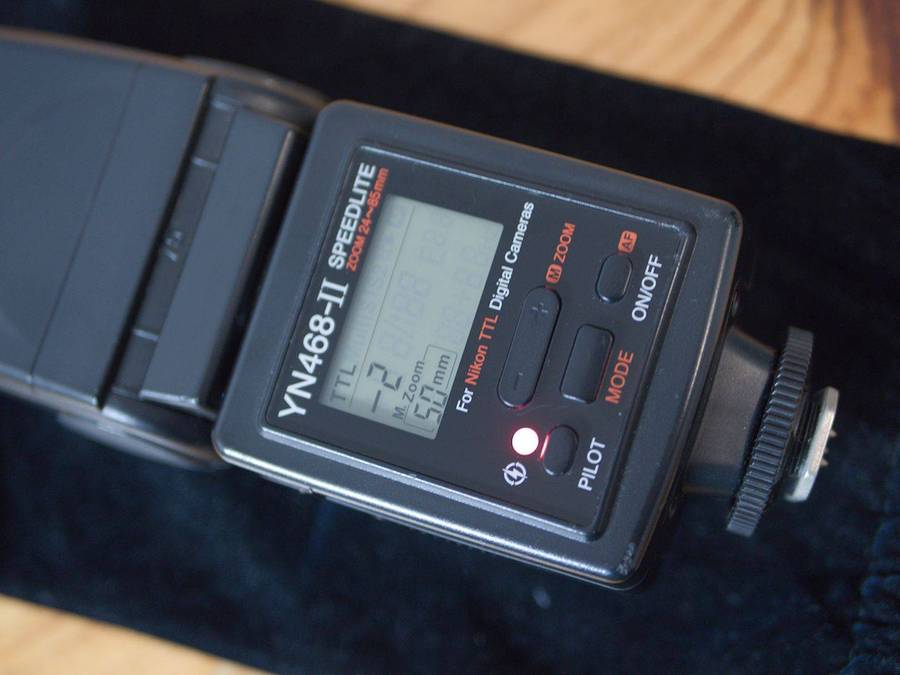 YONGNUO YN-468 (Mark II) iTTL Speedlight Flash (for Nikon)