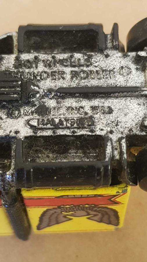 Die cast dinky toy. HOTWHEELS. Thunder Roller. By Mattel dated 1982.
