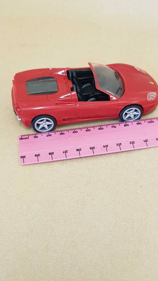 V-Power collectable Ferrari 360 Spider. Scale model. 1:38.