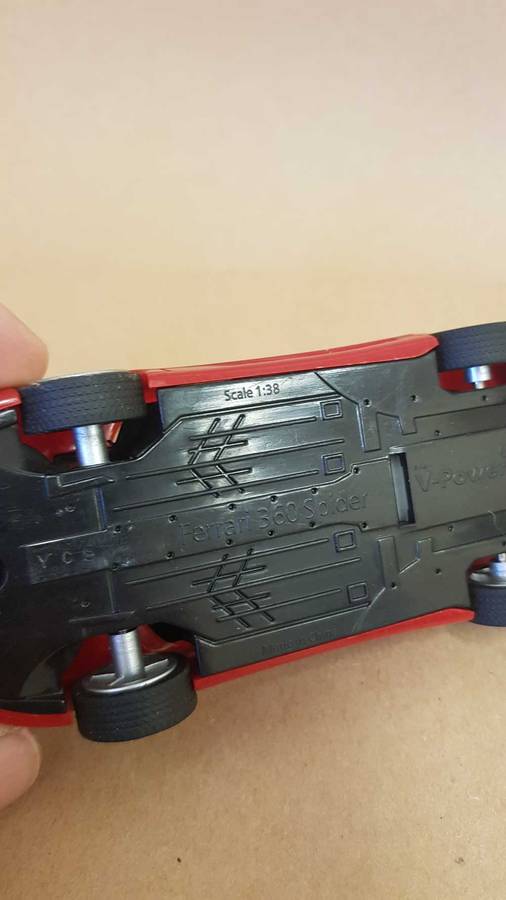 V-Power collectable Ferrari 360 Spider. Scale model. 1:38.