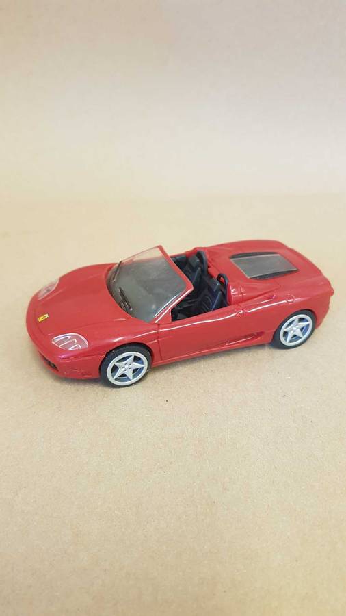 V-Power collectable Ferrari 360 Spider. Scale model. 1:38.
