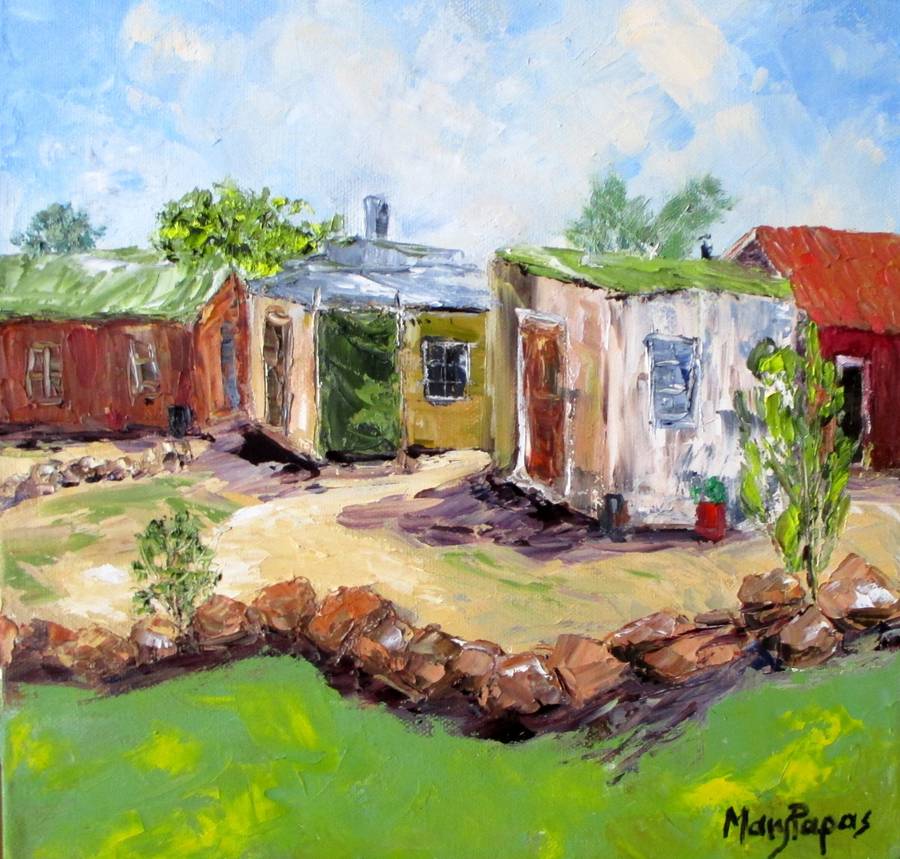 Rural Scenes,  oil painting