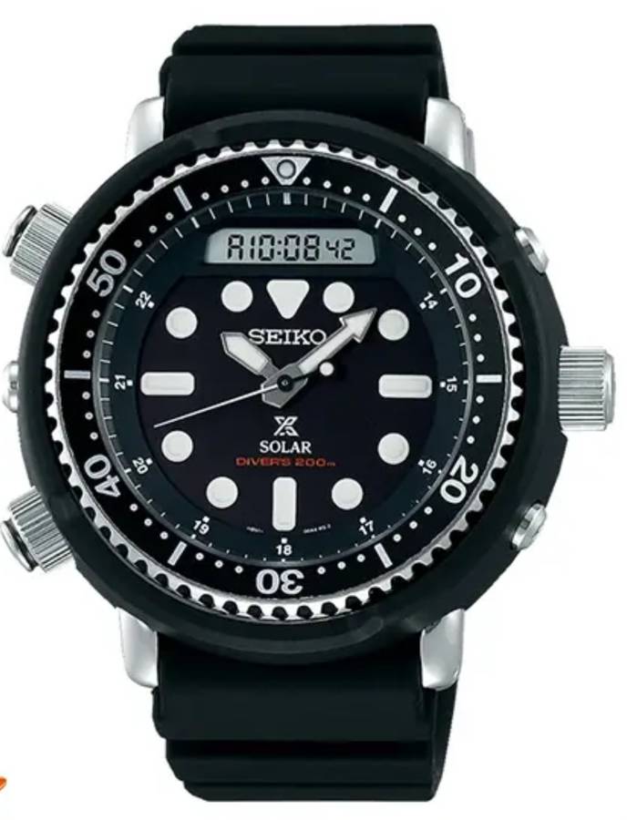 Seiko Arnie Hybrid SNJ025 SOLAR 200M WR.