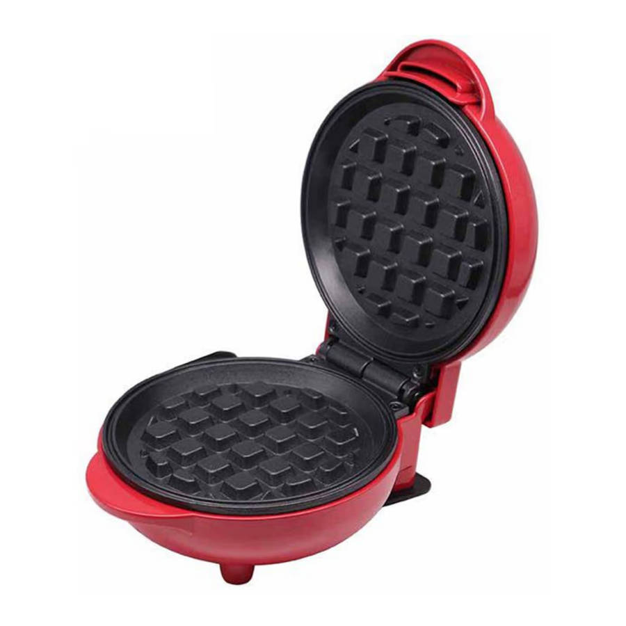 Mini Non-Stick Waffle Maker - 350w