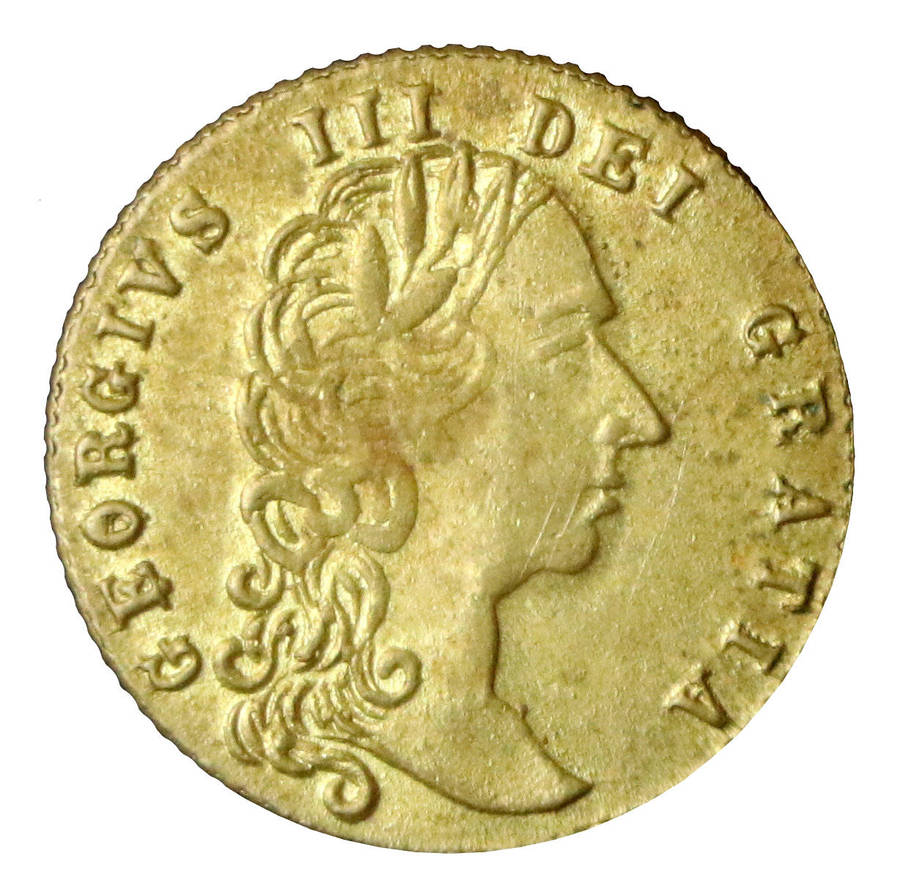 1788 United Kingdom, Spade Half Guinea Gaming Token - George III In memory of the good old days