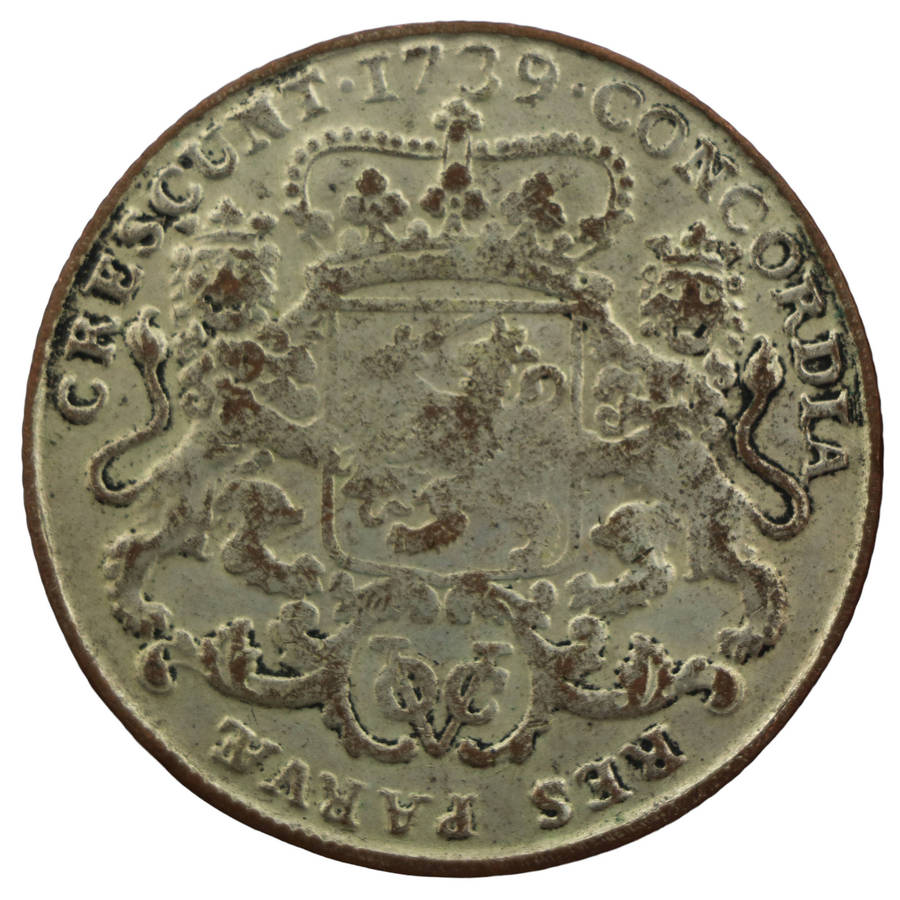 1739 Netherlands (Province of Overijssel) Ducaton "Silver Rider" Vintage Replica/Reproduction