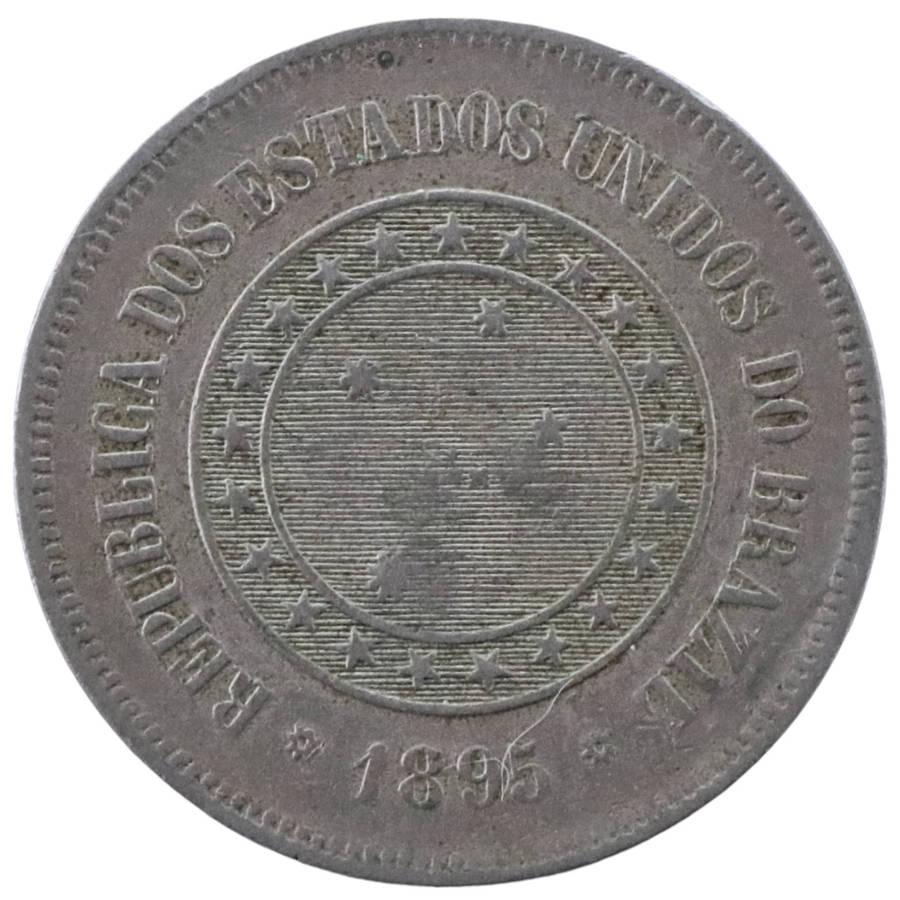 1889 Brazil 100 Reis KM#492