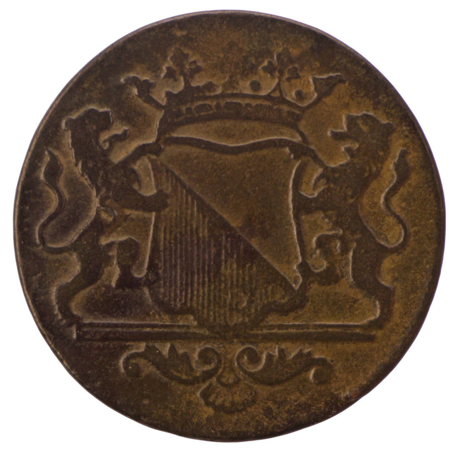 1777 Indonesia Netherlands East Indies United East India Company, mintmark: shield between dots VOC