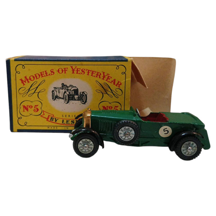 R0 Start-HUGE Car Collection Sale -Matchbox Lesney Models of Yesteryear 1929 Y5A LeMans Bentley V-4