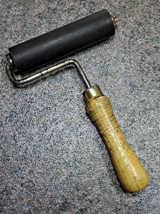 Seam roller used for vinal flooring and vinal for flattening seams