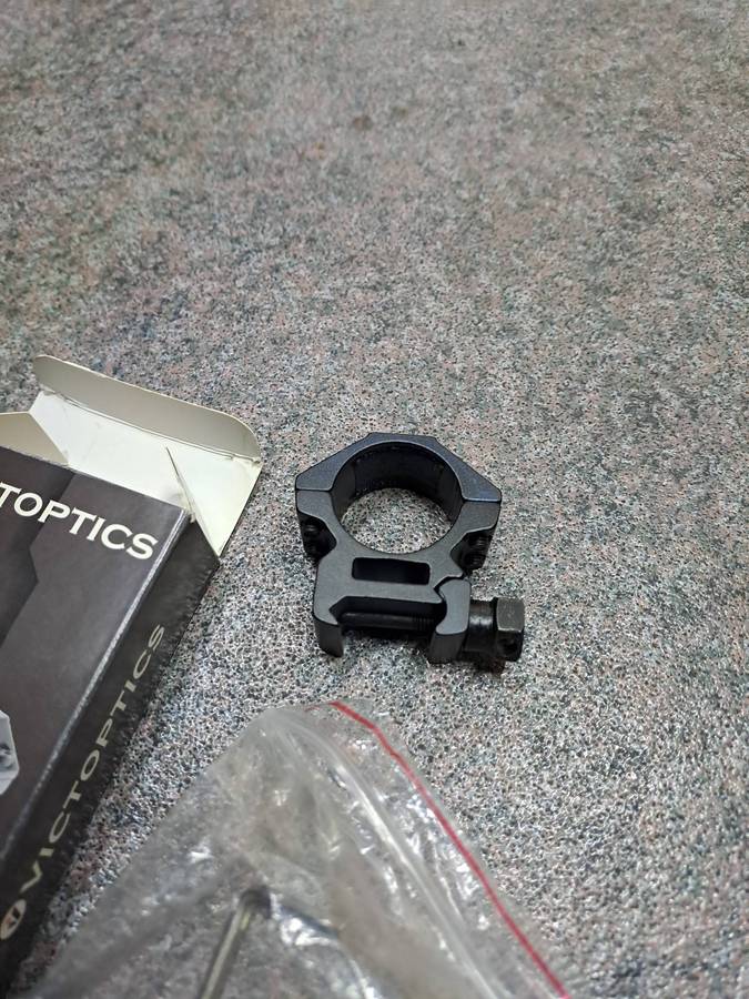 Scope mounts air rifles Victoptics 25.4mm low Weaver rings