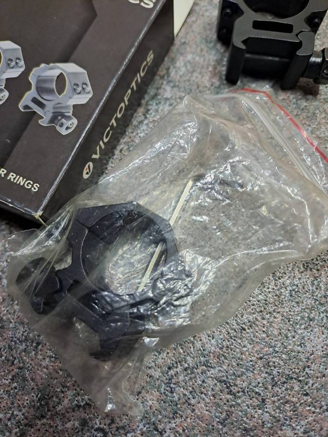 Scope mounts air rifles Victoptics 25.4mm low Weaver rings