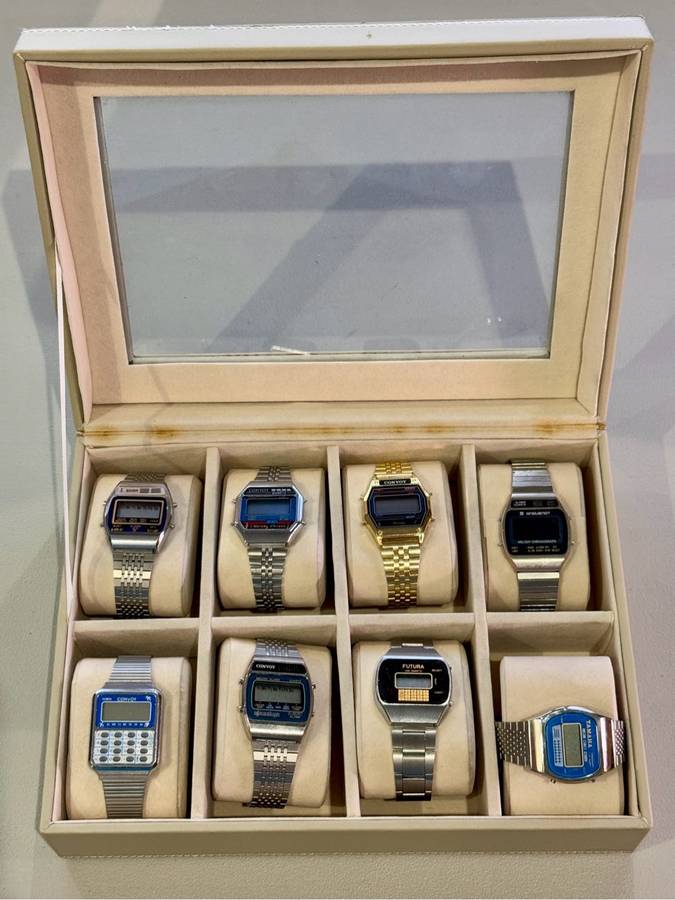 Vintage Watches & Display Case