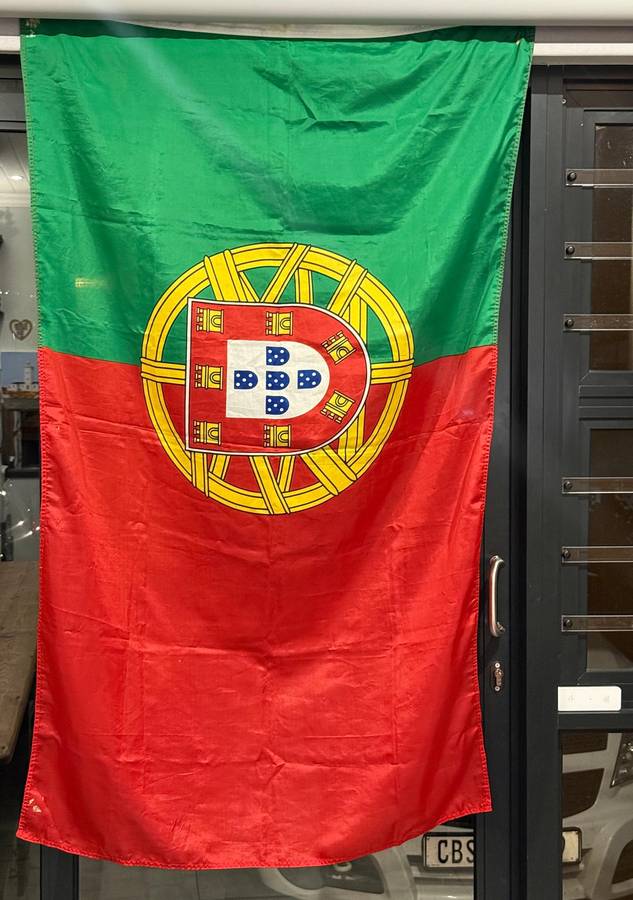 Large Vintage Portuguese Flag
