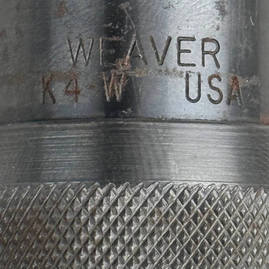 Vintage Weaver K4-W Riflescope circa 1970s