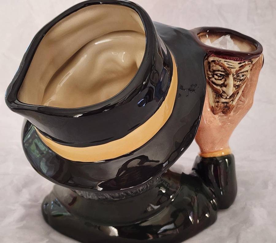Royal Doulton LARGE Character Jug, RARE  "The COLLECTOR", D6796-majestic LIMITED 2,372/ 5,000 SUPERB